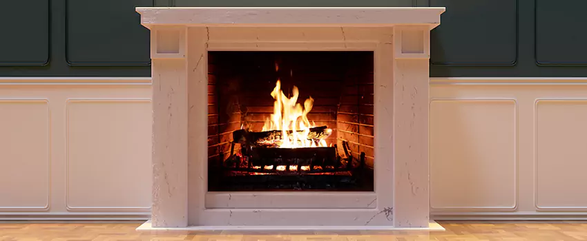 Decorative Electric Fireplace Installation in Tustin, California