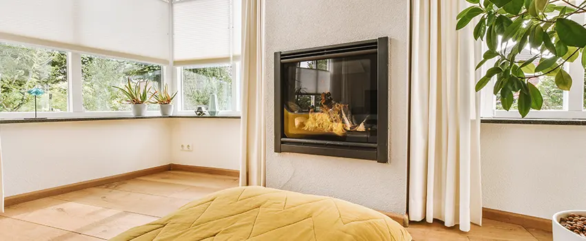 Residential Fireplace Ceramic Glass Installation in Tustin, CA