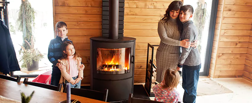 Morso Cast Iron Fireplace Insert Installation in Tustin, California