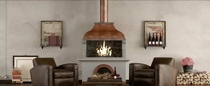 Thelin Hearth Products Providence Pellet Insert Fireplace Installation in Tustin, CA