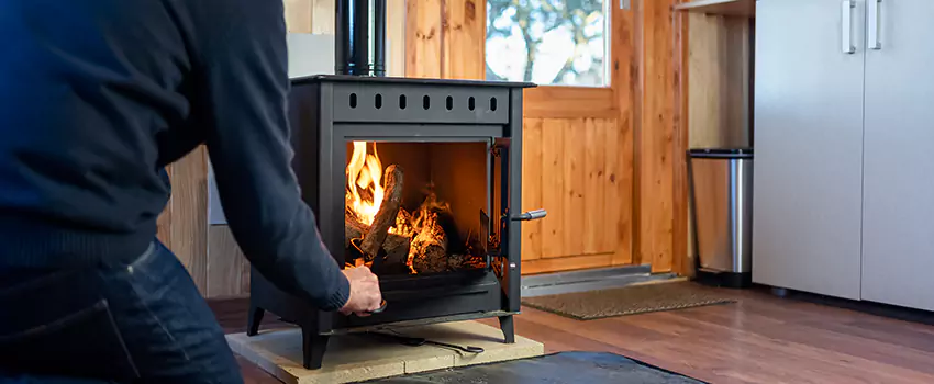 Open Hearth Wood Fireplace Installation in Tustin, CA