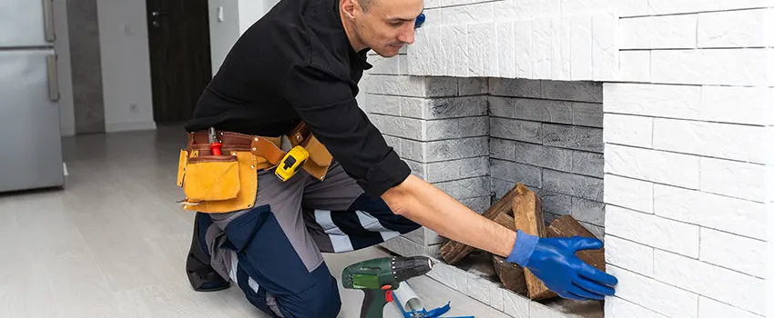 Fireplace Damaged Damper Frame Repair Services in Tustin, California
